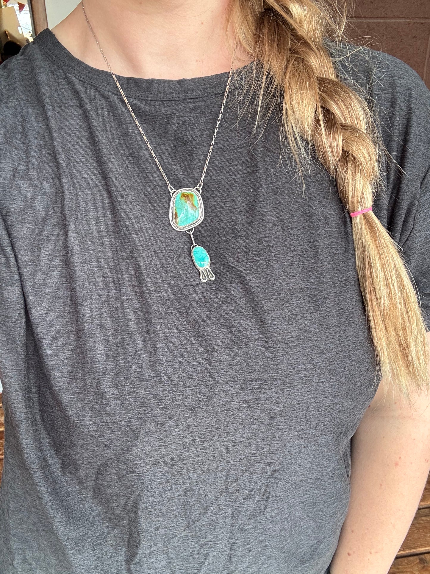 2 Stone necklace