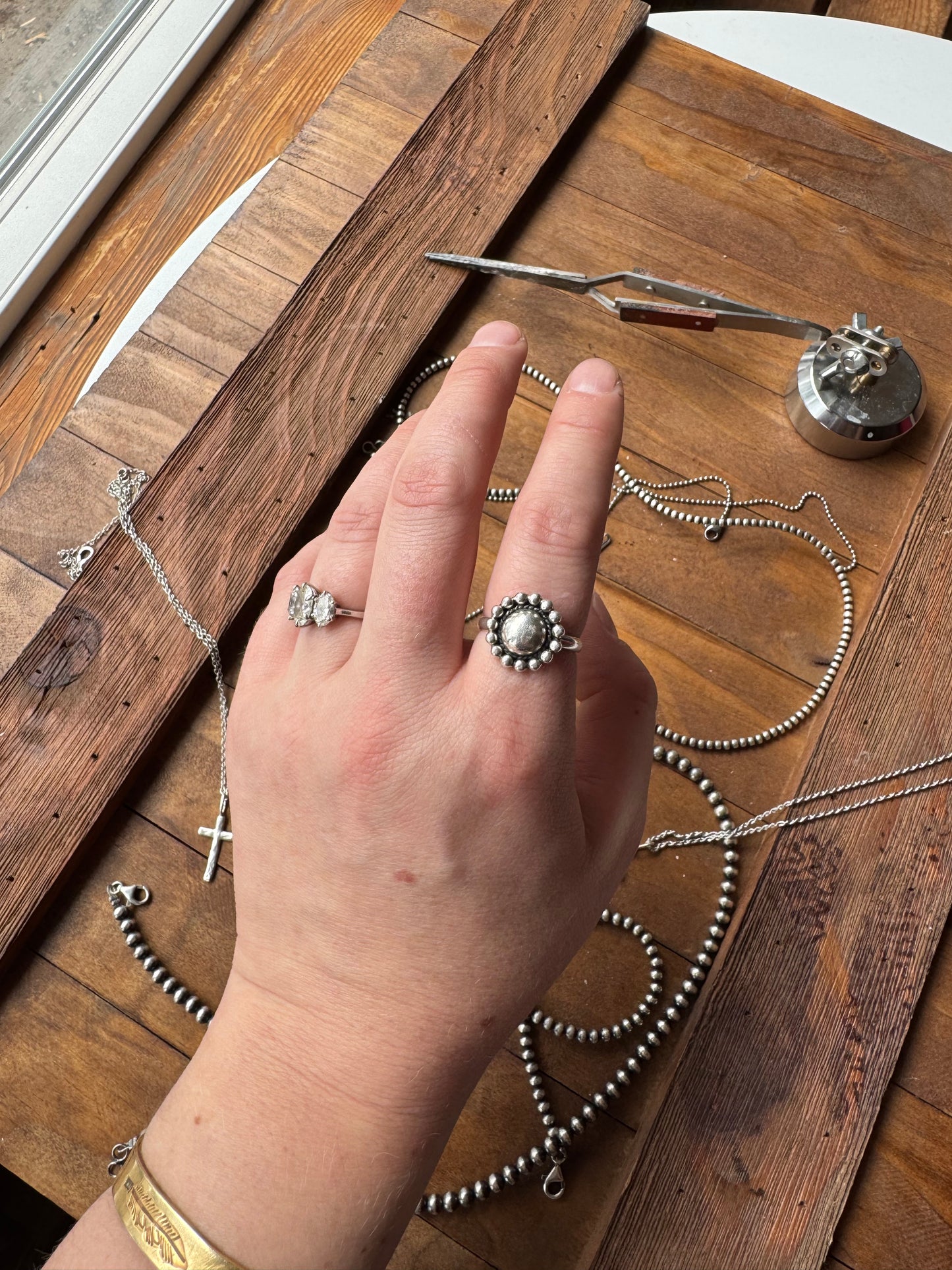 Straight Silver Ring
